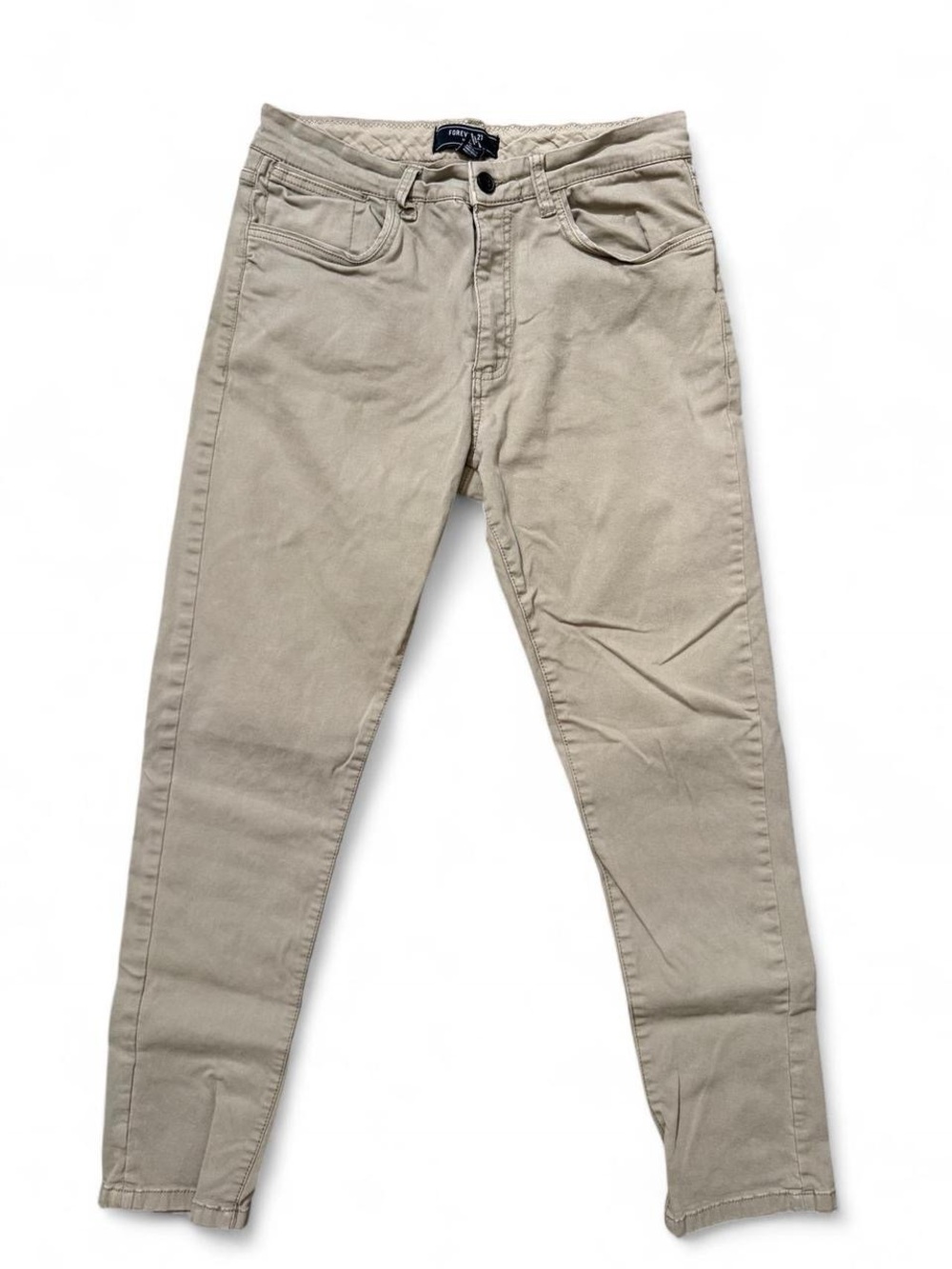 Forever 21 Men Khaki Skinny Pants Size 32